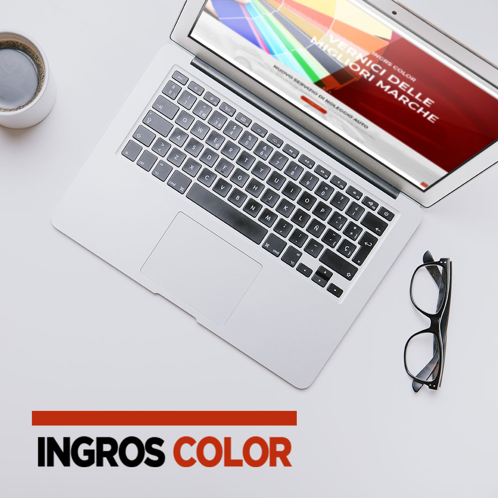 nuovo sito web, Ingros Color colorificio Brescia